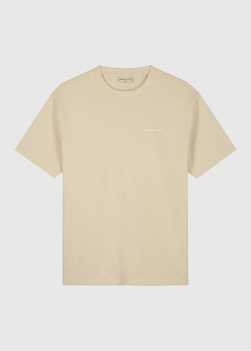 T-shirt Swirl Palm - Sable