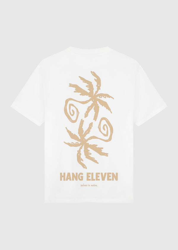 Linear Palm Tee - Off White