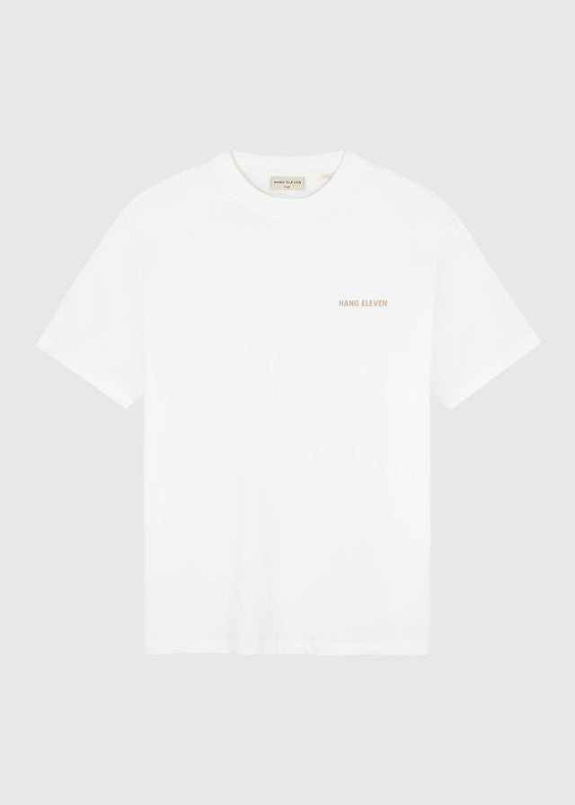 Linear Palm Tee - Off White