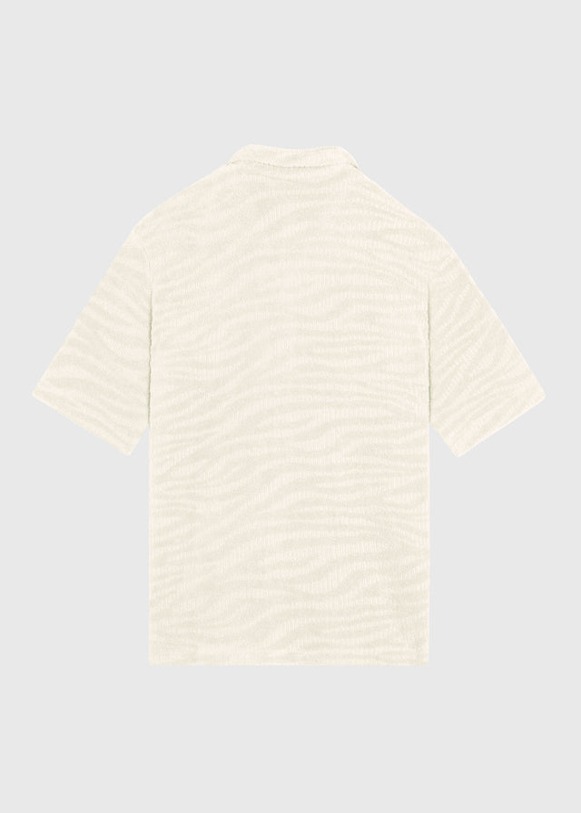 Chemise Terry Jacquard - Sable Clair