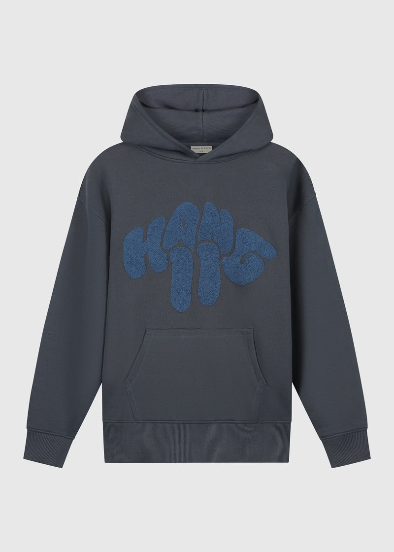 Heavy Toweling Hoodie - Ombre Blue