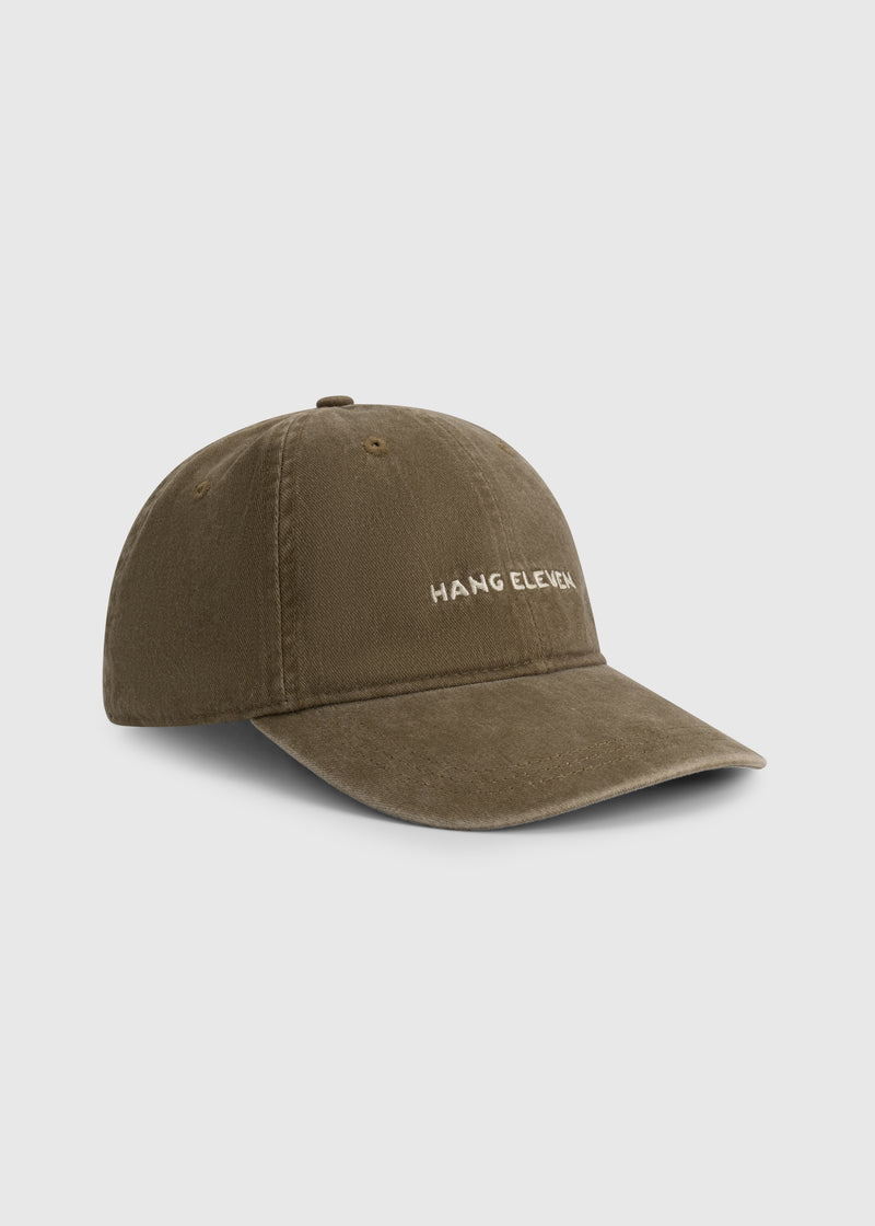 Washed Cap - Olive Green