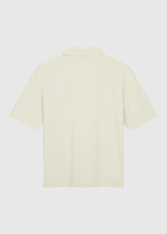 Uni Slub Hemd - Off-White
