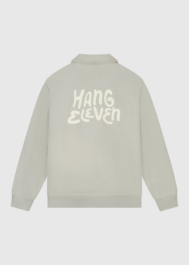Collegejacke - Grün meliert