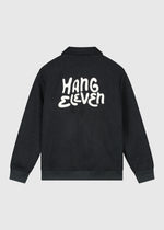 Varsity Jacket - Black Melange