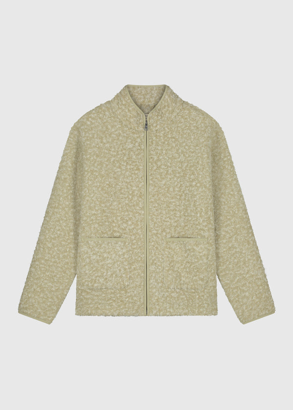 Soft Zip Jacket - Light Green