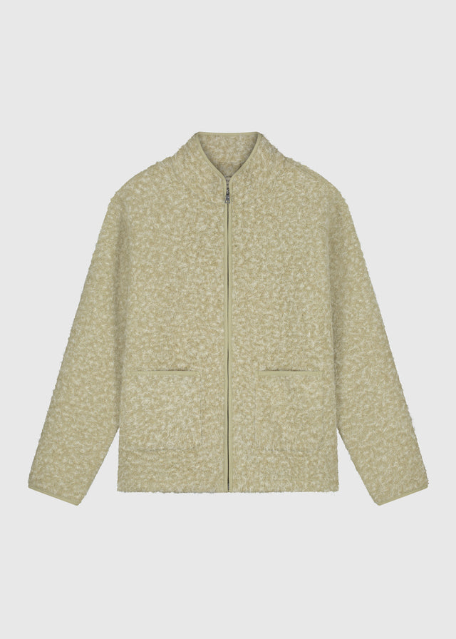 Soft Zip Jacket - Light Green