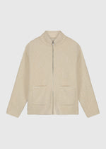 Soft Zip Jacket - Sand