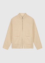 Soft Zip Jacket - Sand