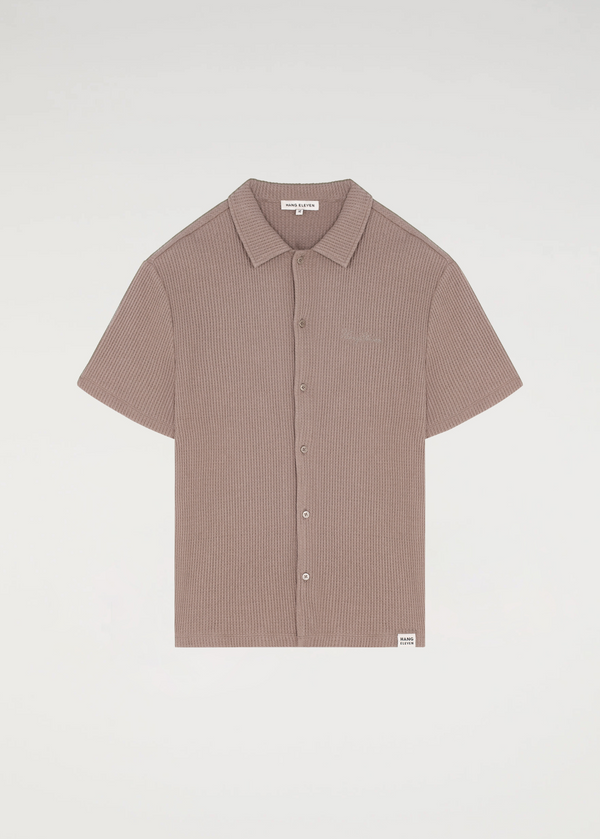 Waffle Shirt - Brown