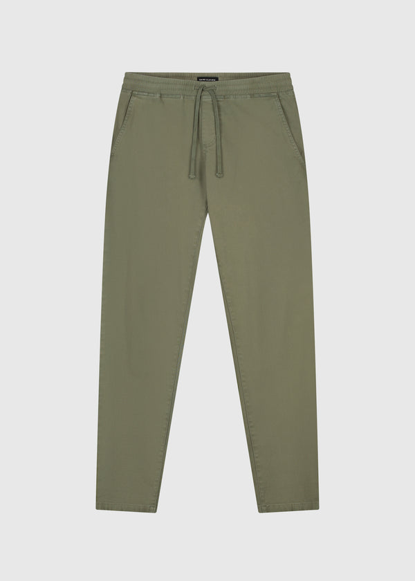 Washed Chino - Army Green