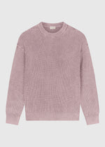Washed Knit Crewneck - Lilac