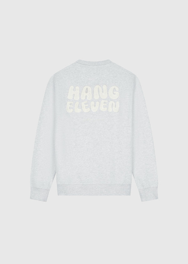 Wavy Crewneck - Grey Melee