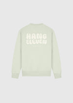 Wavy Crewneck - Mint Green