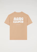 Organic Wavy Tee - Washed Orange