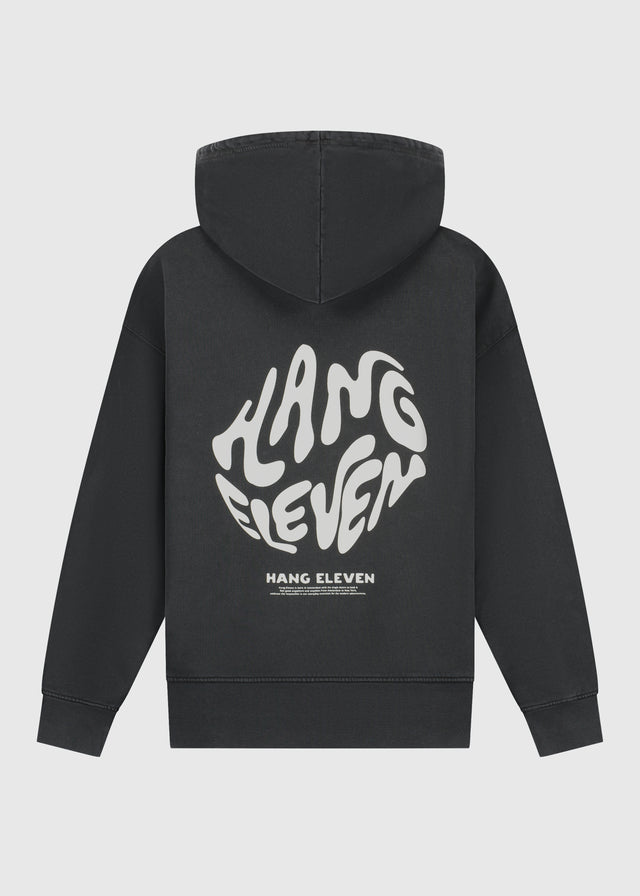 Wavy Brand Hoodie - Acid Wash