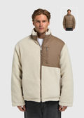Reversible Puffer Jacket - Dark Sand