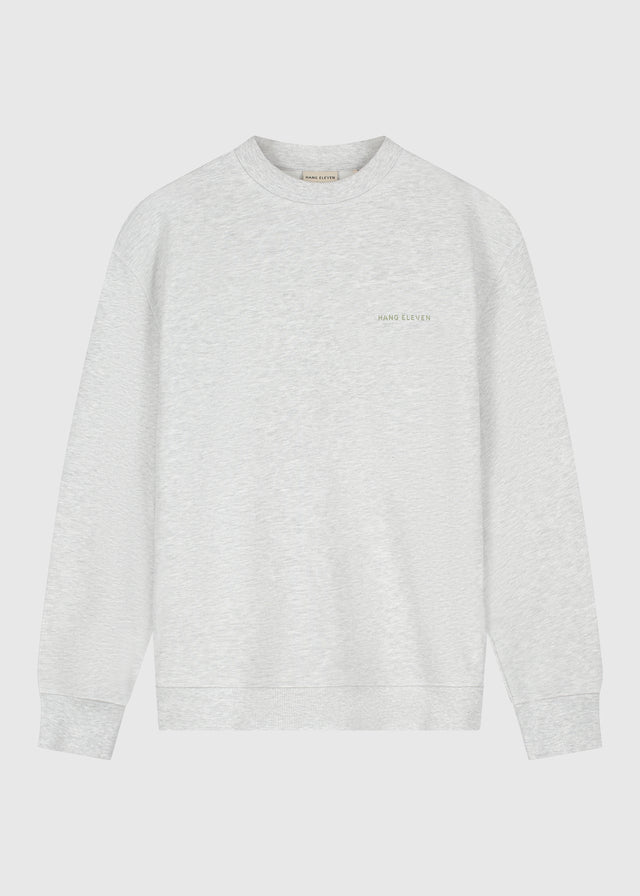 Wild Botanics Crewneck - Grey Melee