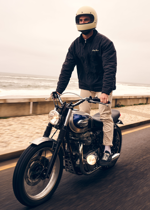 Premium Worker Jacket - Midnight Black