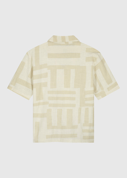 Stripe Slub Shirt - Sand
