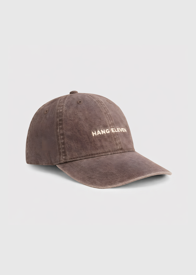 Casquette lavée - Marron