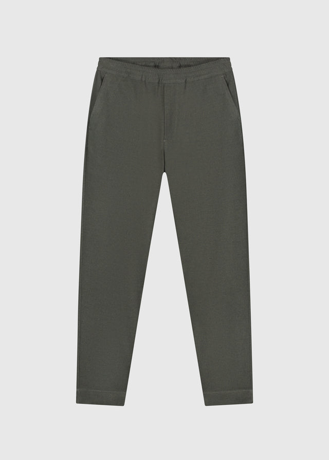 Le pantalon Clean - Vert brossé