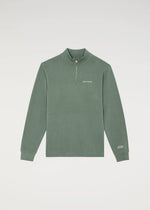 Half Zip Sweater - Slate Green