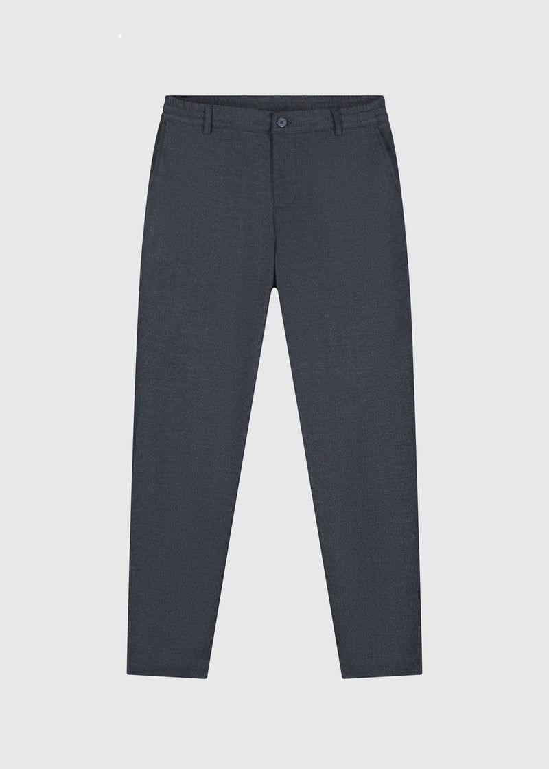 The Herringbone Trouser - Navy Blue