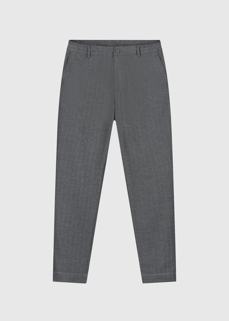 The Herringbone Trouser - Anthracite