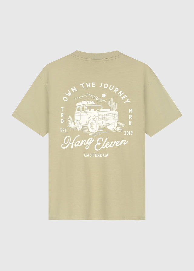 T-shirt Journey - Vert ardoise