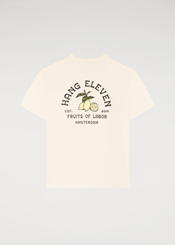 Organic Lemon Tee - Sand