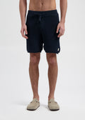 Crochet Knitted Short - Navy Blue