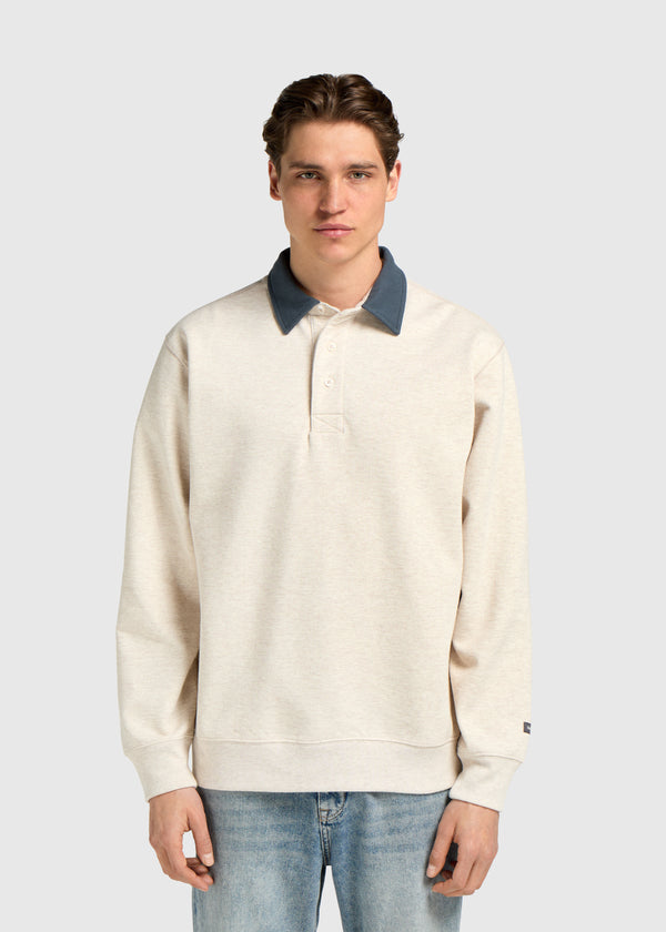 Heavy Rugby Polo - Sand