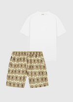 Palm Badge Swim Short Set