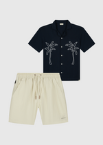 Palm Set - Navy
