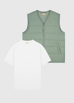 Premium Vest Set - Slate Green