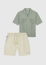 Palm Set - Sage green