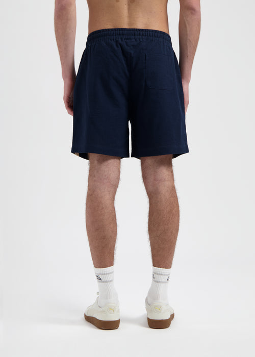 Uni Slub Short - Navy Blue