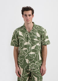 Plants Slub Shirt - Green