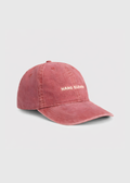 Casquette lavée - Rouge