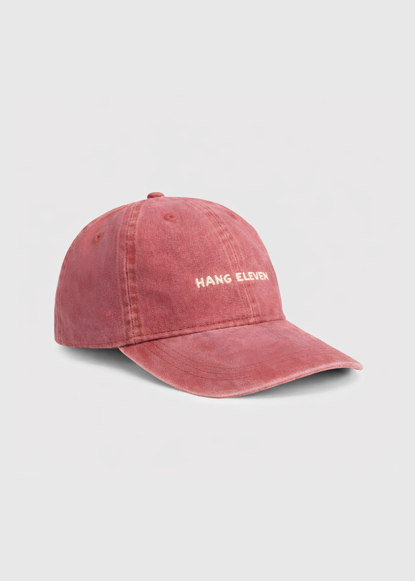 Washed Cap - Red