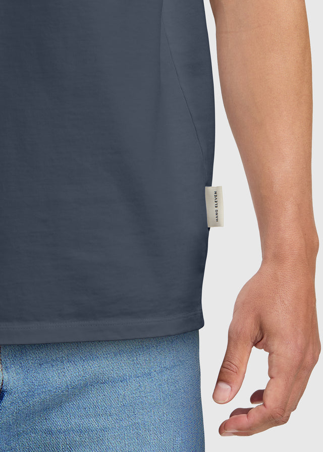 Regular Basic Tee - Ombre Blue