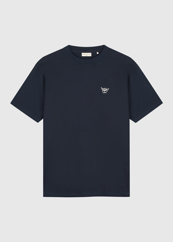 Shaka Tee - Navy Blue
