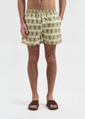 Palm Badge Swim Short - Sand