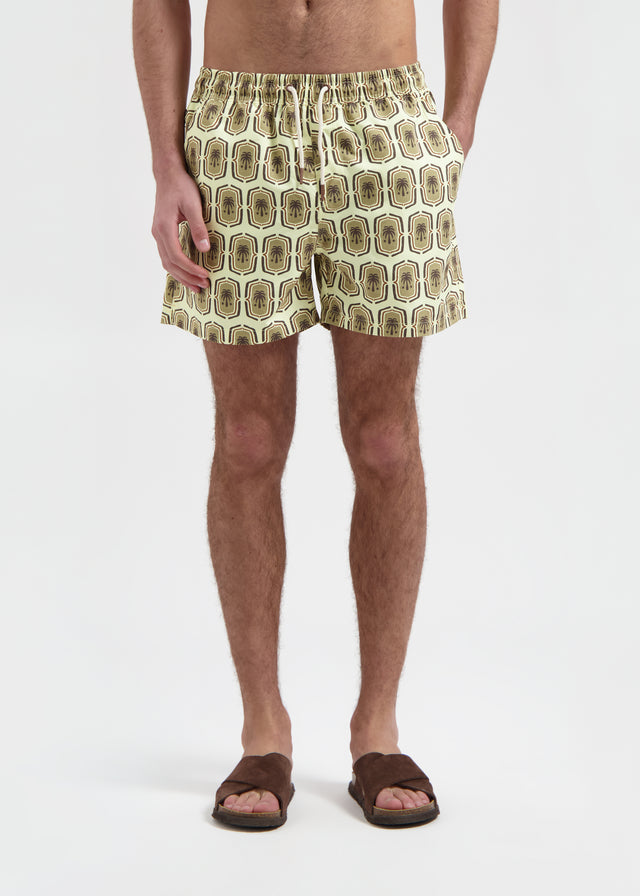 Palm Badge Badehose - Sand