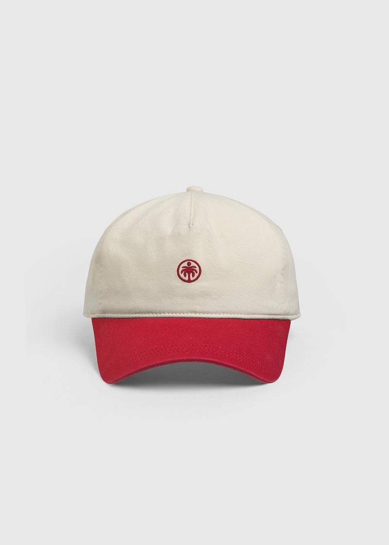 Two Tone Palm Cap - Red