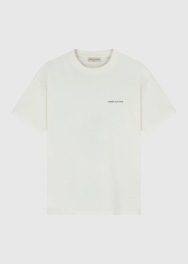 Radio-T-Shirt – gebrochenes Weiß