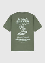 Radio Tee - Moss Green