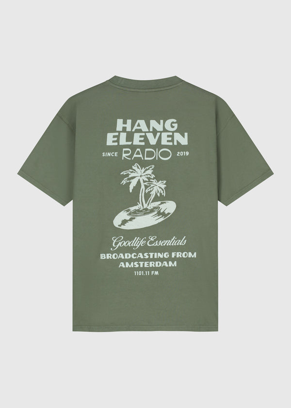 Radio Tee - Dark Green